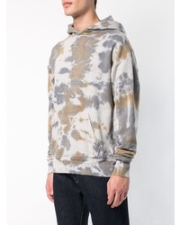 Мужской серый худи с принтом от Rhude