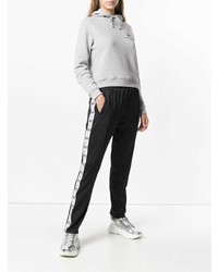 Женский серый худи с принтом от Chiara Ferragni