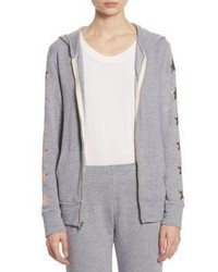 Серый худи со звездами