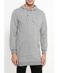 Мужской серый худи от Aarhon