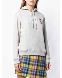 Женский серый худи от Alexa Chung