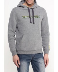 Мужской серый худи от Animal