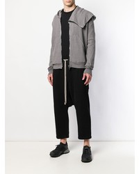 Мужской серый худи от Rick Owens DRKSHDW