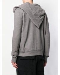 Мужской серый худи от Rick Owens DRKSHDW