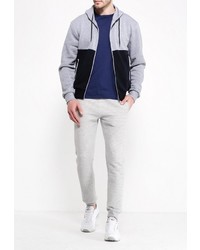 Мужской серый худи от B.Men