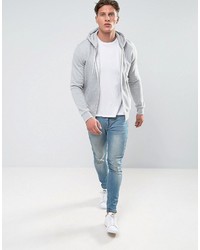 Мужской серый худи от Brave Soul