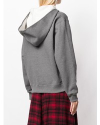 Женский серый худи от JW Anderson