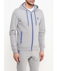 Мужской серый худи от Bikkembergs