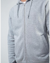 Мужской серый худи от Weekday