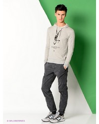 Мужской серый худи от Boom Bap Wear