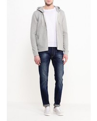 Мужской серый худи от Brave Soul