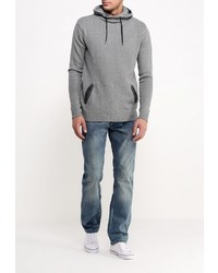 Мужской серый худи от Bruebeck