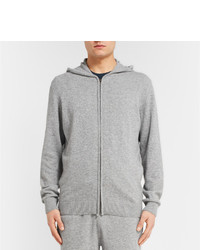 Мужской серый худи от Sunspel