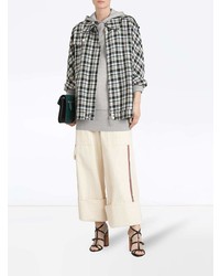 Женский серый худи от Burberry