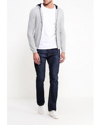 Мужской серый худи от Celio