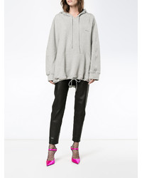 Женский серый худи от Balenciaga