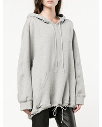 Женский серый худи от Balenciaga