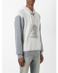 Мужской серый худи от Maison Margiela