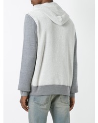 Мужской серый худи от Maison Margiela