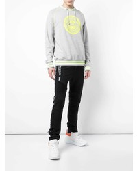 Мужской серый худи от Balmain