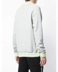 Мужской серый худи от Balmain