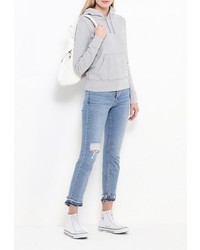 Женский серый худи от Converse