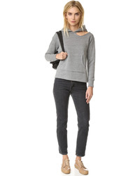 Женский серый худи от LnA