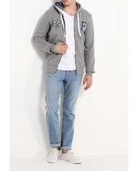 Мужской серый худи от Frank NY