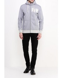 Мужской серый худи от G Star