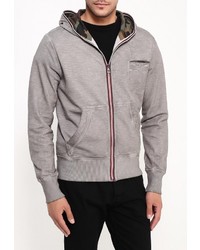 Мужской серый худи от Gas