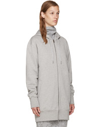 Женский серый худи от Acne Studios