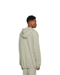 Мужской серый худи от Haider Ackermann