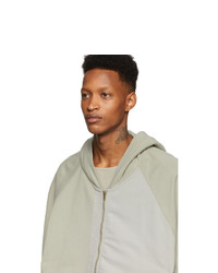 Мужской серый худи от Haider Ackermann