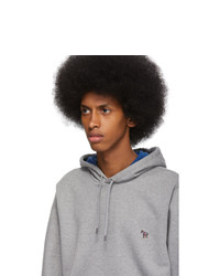 Мужской серый худи от Ps By Paul Smith