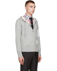 Мужской серый худи от Thom Browne