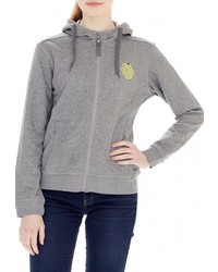 Женский серый худи от Grezzo