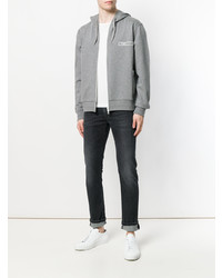 Мужской серый худи от Fay