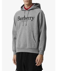 Мужской серый худи от Burberry