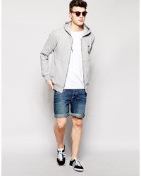 Мужской серый худи от Voi Jeans