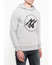 Мужской серый худи от Jack &amp; Jones