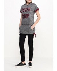 Женский серый худи от Jennyfer