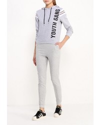 Женский серый худи от Jennyfer