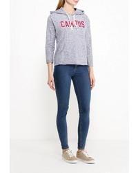 Женский серый худи от Jennyfer