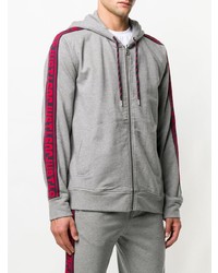 Мужской серый худи от Just Cavalli