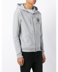 Мужской серый худи от Saint Laurent