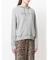 Женский серый худи от Jeremy Scott