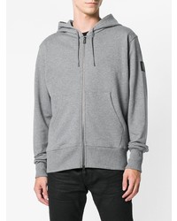 Мужской серый худи от Belstaff