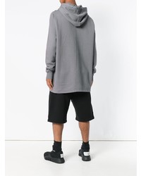 Мужской серый худи от Rick Owens DRKSHDW