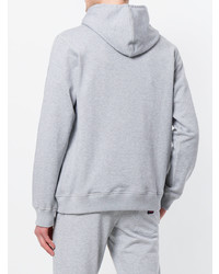 Мужской серый худи от Paul & Shark