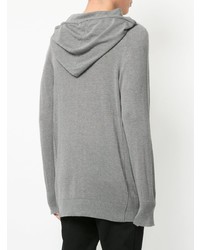 Мужской серый худи от Maison Flaneur